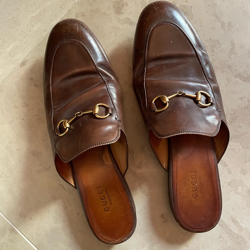 Gucci loafers size 40 - brown